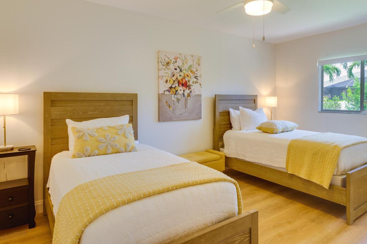 Pet-Friendly Cape Coral Vacation Rental With Lanai! Eksteriør bilde