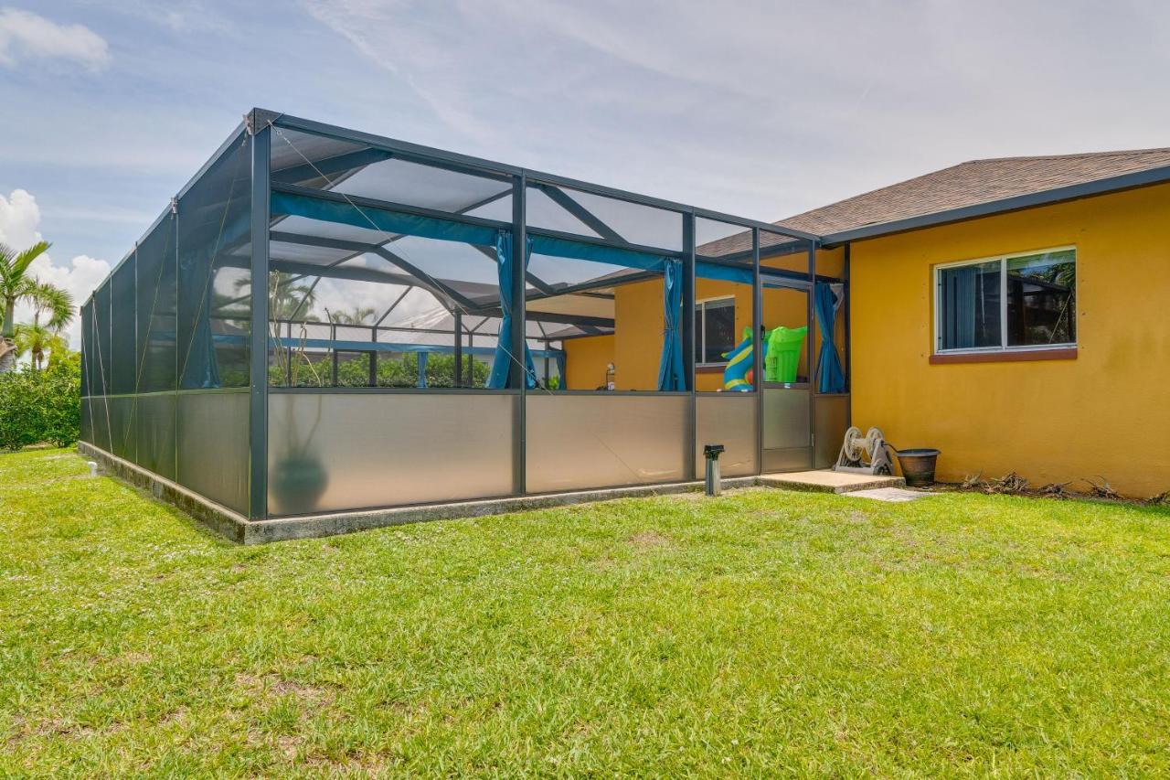 Pet-Friendly Cape Coral Vacation Rental With Lanai! Eksteriør bilde